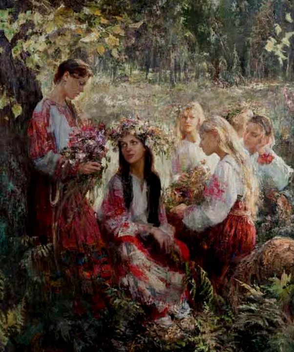 Beautiful Paintings By Russian Painter-"Anna Vinogradova" 1975