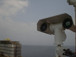 Very Long Range Maritime, Marine, Ports color & IR surveillance camera