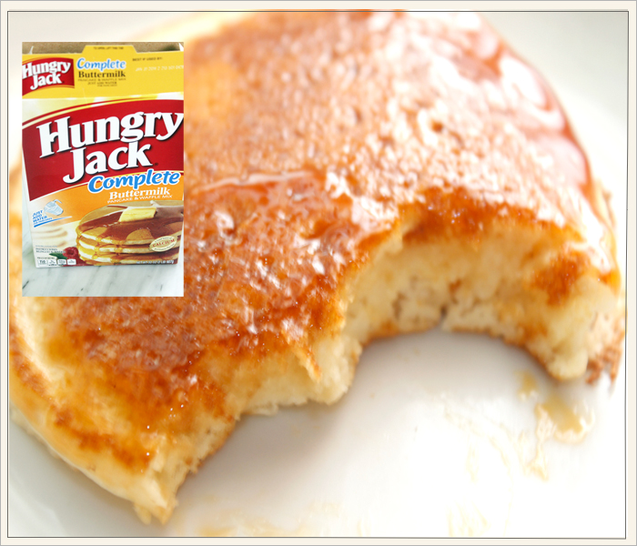 hungry jack pancakes طريقة بان كيك السريعه من هانكري جاك