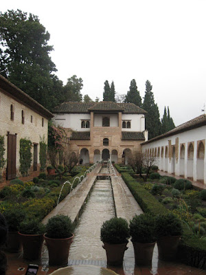Generalife in the Alhambra and Granada
