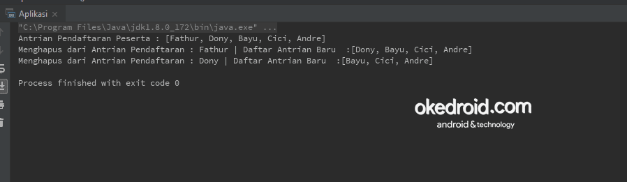 Contoh program queue dengan linked list example Contoh program queue dengan linked list example