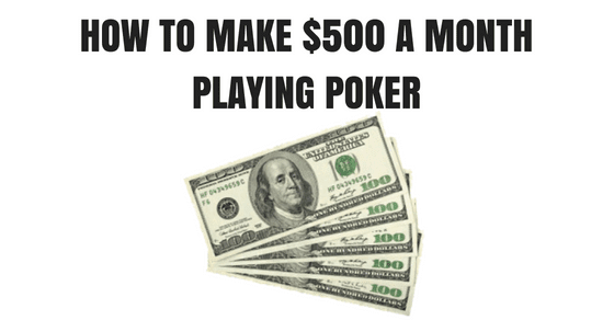 Online poker how to make money blogging