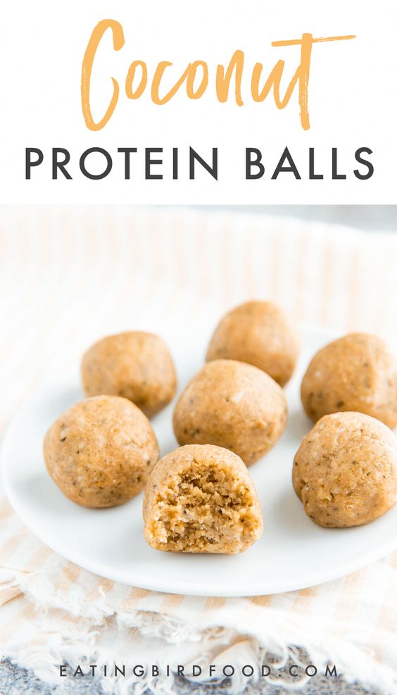 High protein, low carb protein balls The Dessert Recipes Easest