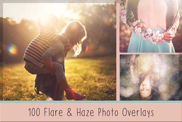 100+ Sun Flare & Haze Overlays
