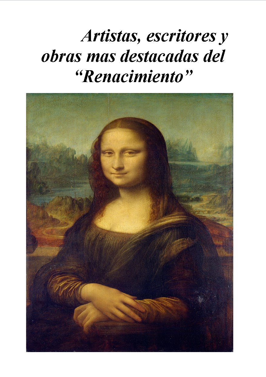 EPOCA LITERARIA DEL RENACIMIENTO Artistas,escritores y