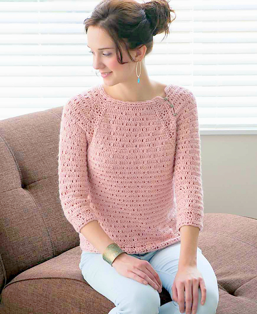Pullover sweater Crochet pattern