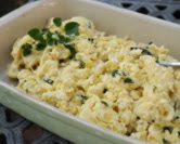 Easy Creamy Scrambled Eggs for a Crowd