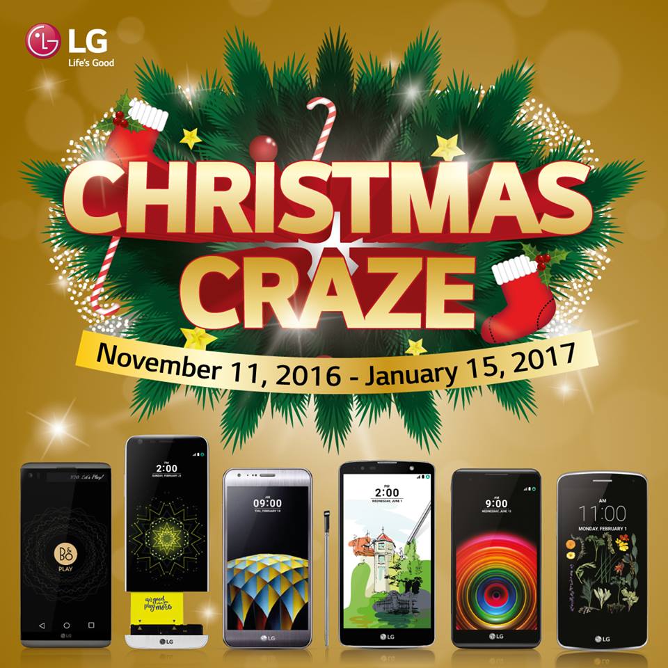 Manila Shopper LG Christmas Craze til Jan 2017