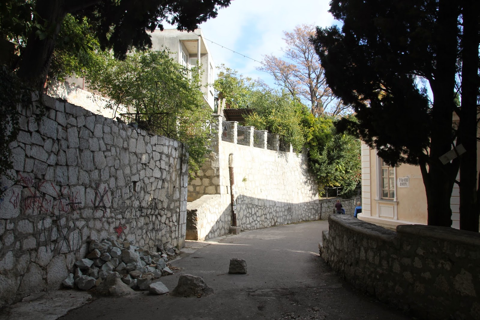 Алупка улицы