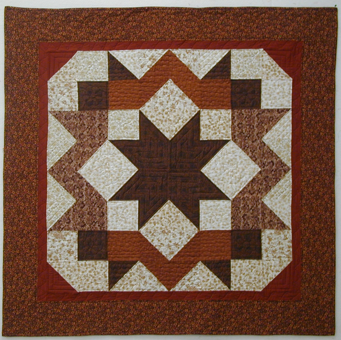 Moonbear Longarm Quilting Carpenter Star Quilts