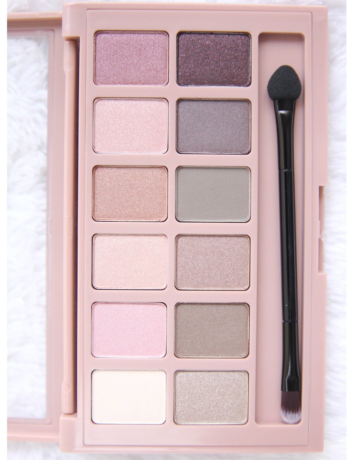 maybelline the blushed palette review swatches maybelline the blushed palette review swatches