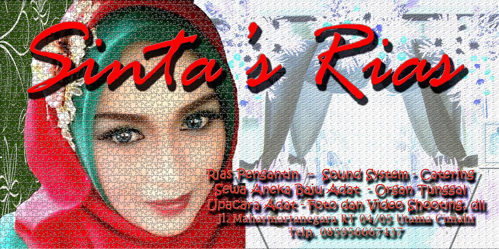 gaun pagar ayu warna warni