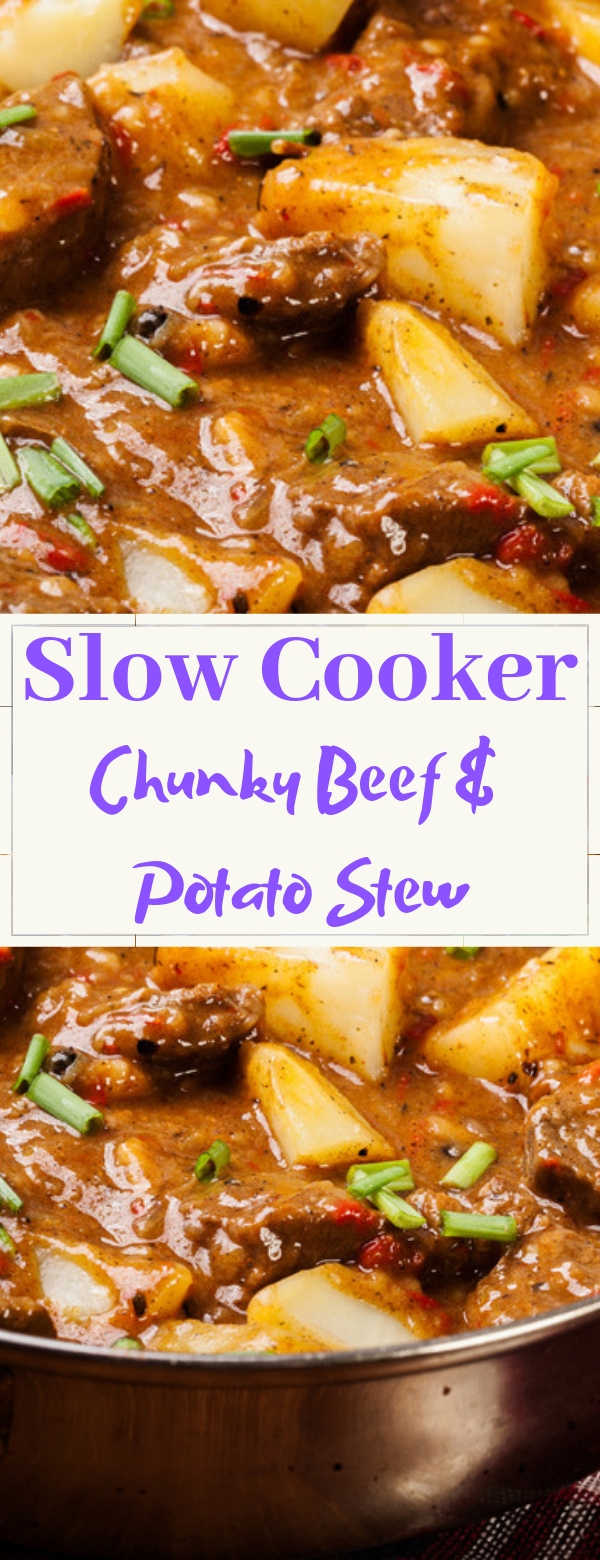 Slow Cooker Chunky Beef & Potato Stew Recipes News