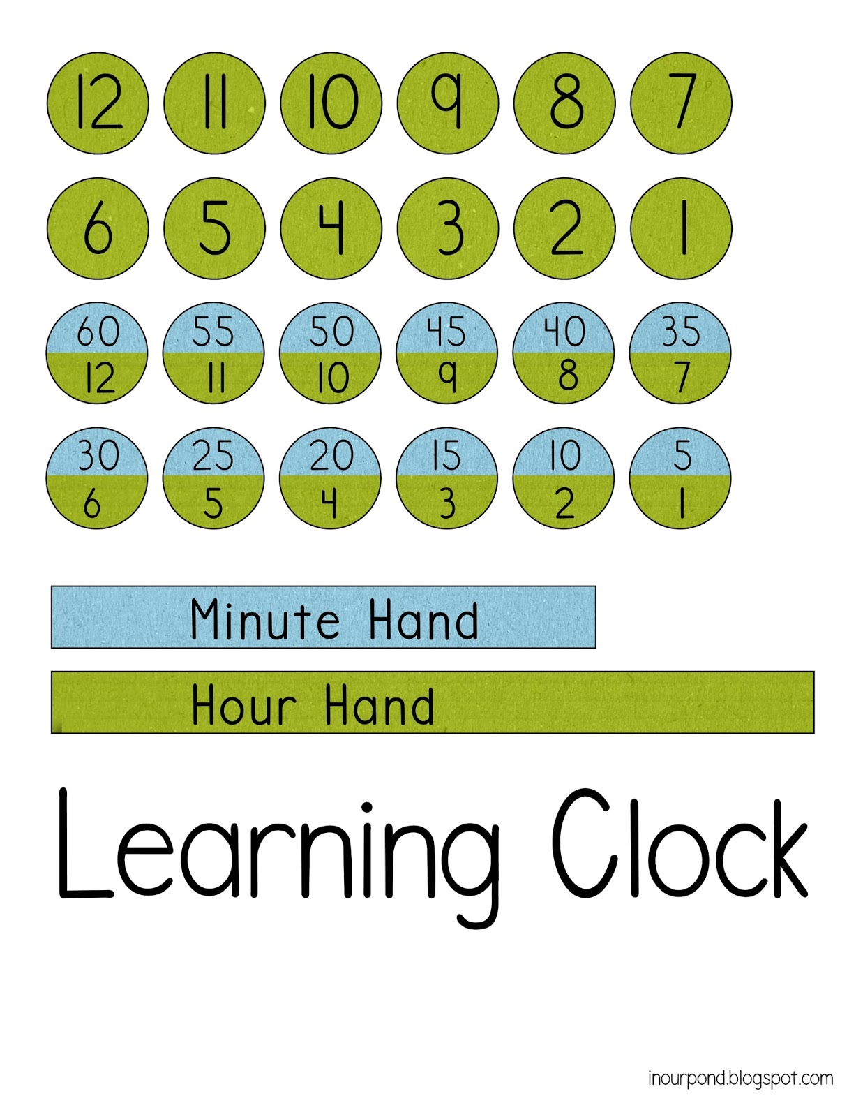 DIY Learning Clock