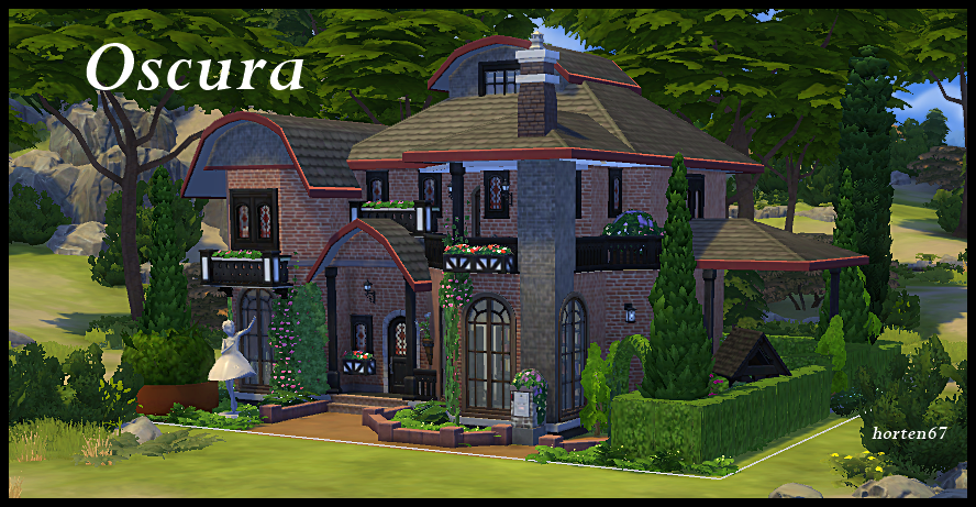 Mis casas y mas con los Sims 4 - Página 16 Oscura