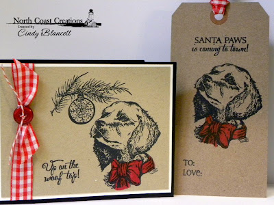 Stamps - North Coast Creations Santa Paws, Our Daily Bread Designs Chickadee Ornament