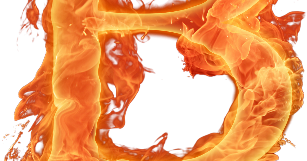 ALFABETO EFEITO FOGO PARA LETRA BALFABETOS LINDOS