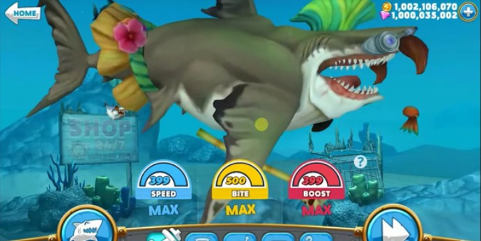 Hungry Shark World Cheat Unlimited Coins And Gems