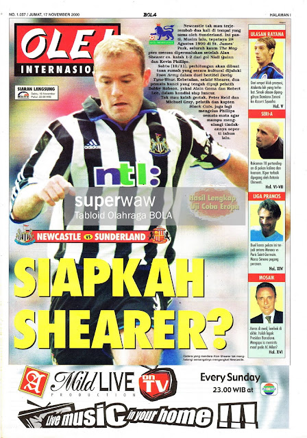 NEWCASTLE VS SUNDERLAND ALAN SHEARER NEWCASTLE VS SUNDERLAND ALAN SHEARER