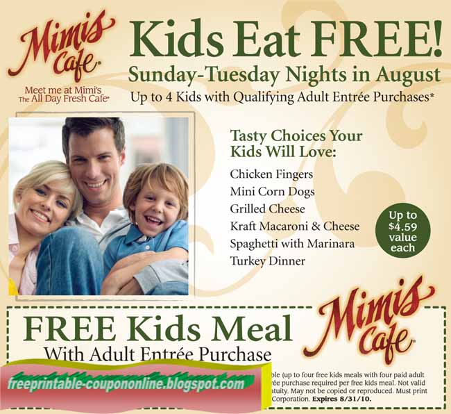 Mimi's cafe coupons june 2018