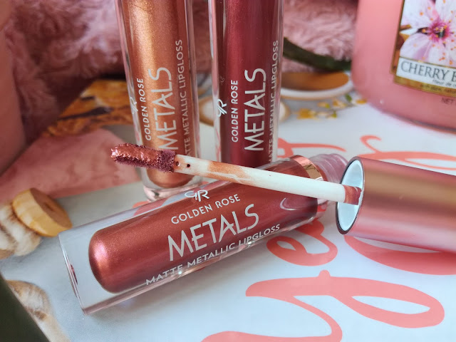 Metals Matte Metallic Lipgloss de Golden Rose 