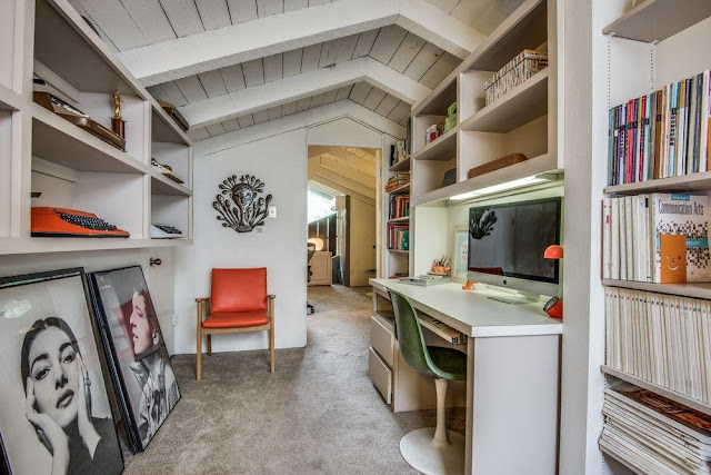 Pedigreed midcentury modern home has this boho gal swooning - study www.BoHoHome.com @bohosusan