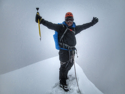 My dream realised - on the summit!