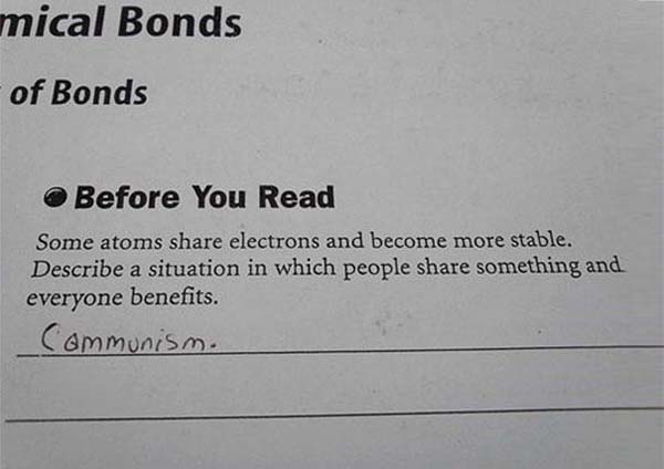 test answers