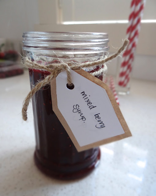 honey & lulu Homemade Mixed Berry Cordial