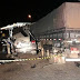 Homem morre ao bater com caminhão que estava estacionado em posto de combustíveis no Paraná