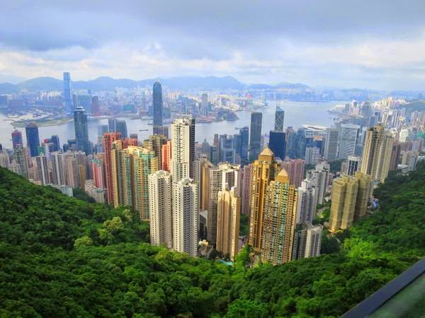 View of Hong Kong from Victoria Par View of Hong Kong from Victoria Par