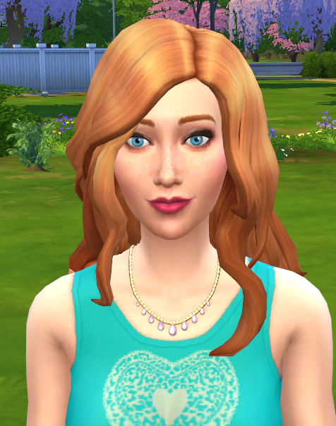 Kayla's Sim Blog: Strawberry blonde hair and facial hair recolors by ...