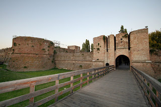 Esterno Rocca Brancaleone - Ravenna centro storico Pontile Rocca