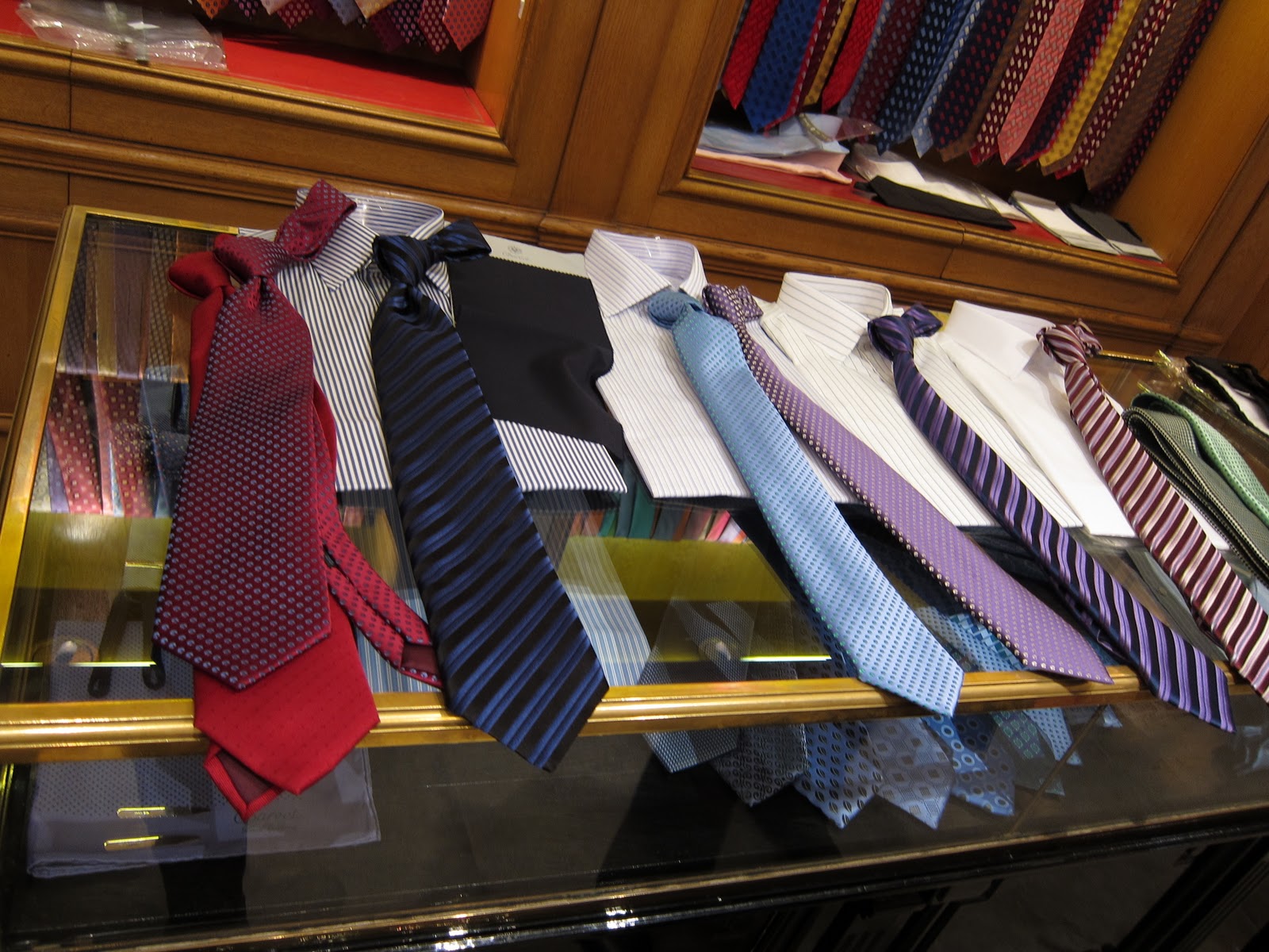 Kent's Travels: Charvet- The most luxurious shirts (and ties) in the world