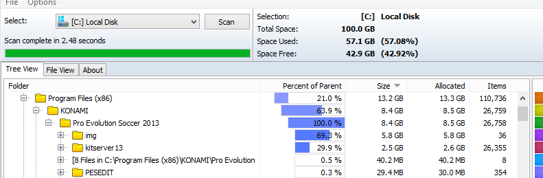 Mencari File Berukuran Besar di Windows - UusPC