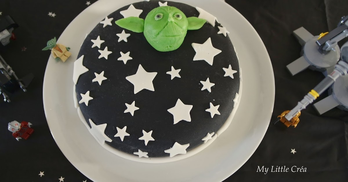 My Little Créa: Gâteau d'anniversaire Star Wars, chocolat/praliné