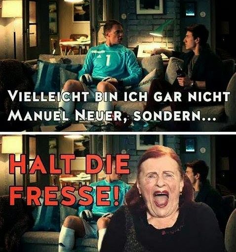 Vielleicht Bin Ich Gar Kein Torwart Sondern Stürmer Dies und Das: Vielleicht bin ich gar nicht Manuel Neuer, sondern... :P