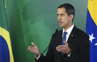 Guaidó pede para Europa intensificar sanções contra governo de Maduro Guaidó pede para Europa intensificar sanções contra governo de Maduro