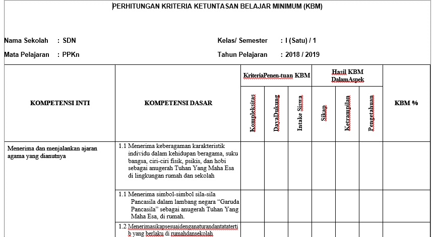 Kurikulum