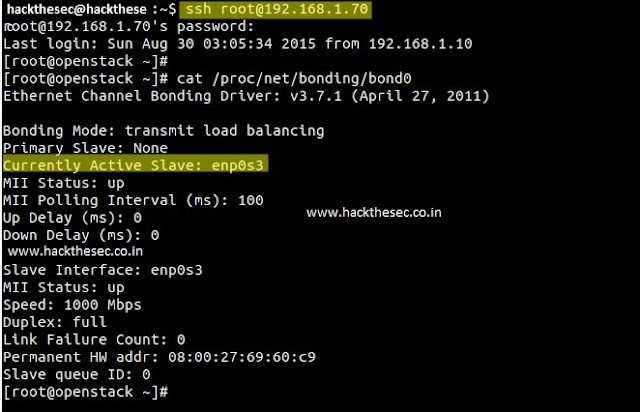 how does the bonding inteface get mac address on linux how does the bonding inteface get mac address on linux