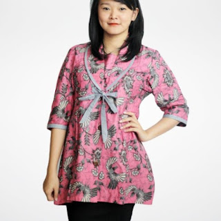 desain baju batik modern atasan desain baju batik modern atasan
