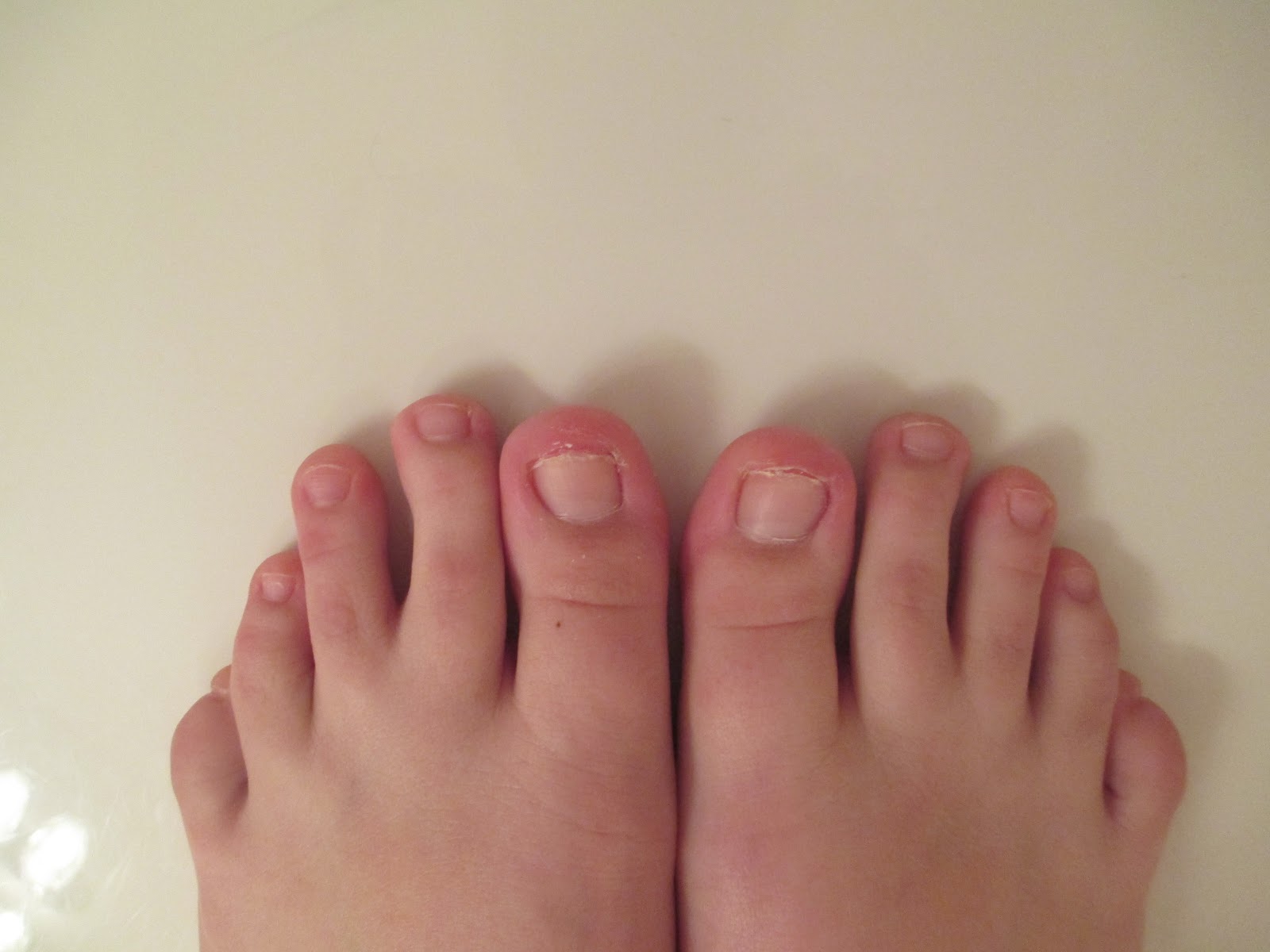 4. "Deep reds or purples can also help make toes look smaller" - wide 1