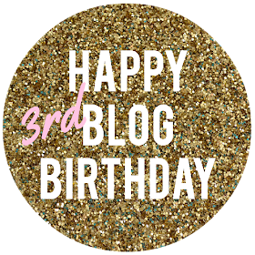 Happy 3rd Blog Birthday