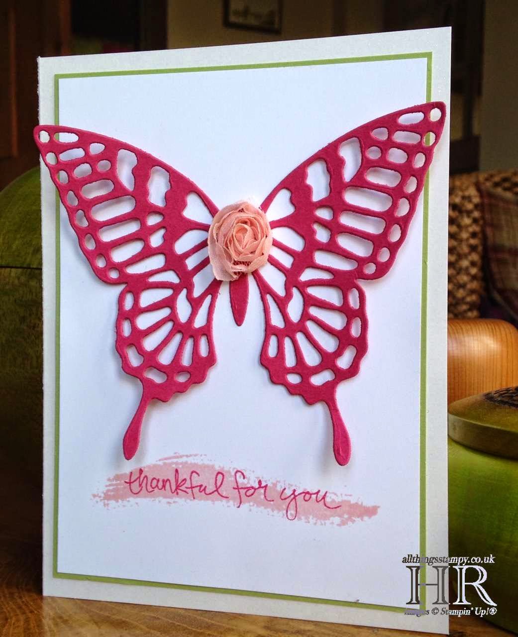 All Things Stampy Butterfly Mothers Day Card 