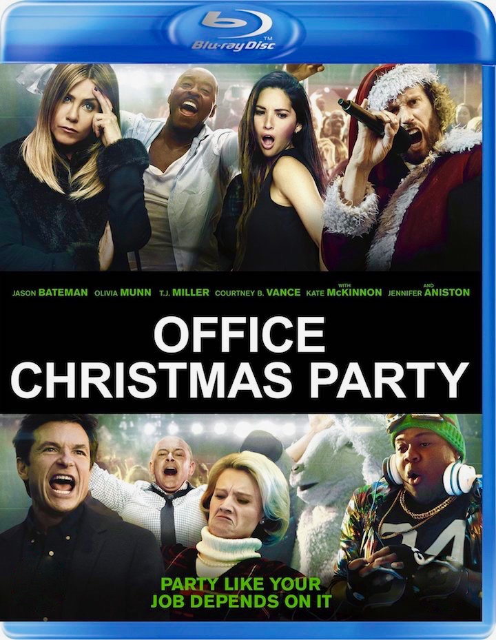 OFFICE CHRISTMAS PARTY on bluray