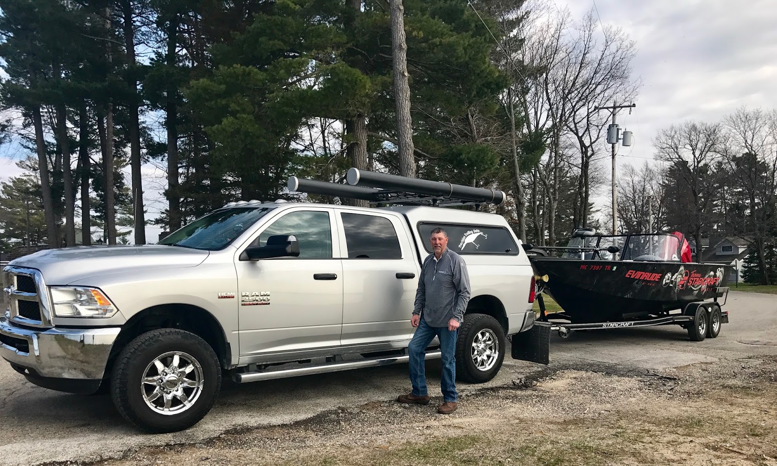 Conduit Carrier Fishing Rod