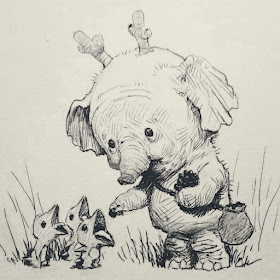 08-Bobby-Chiu-Fun-and-Cute-Ink-Fantasy-Animals-www-designstack-co