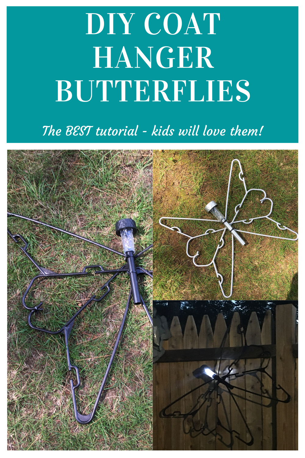 Coat Hanger Butterfly Craft Kids Will Love