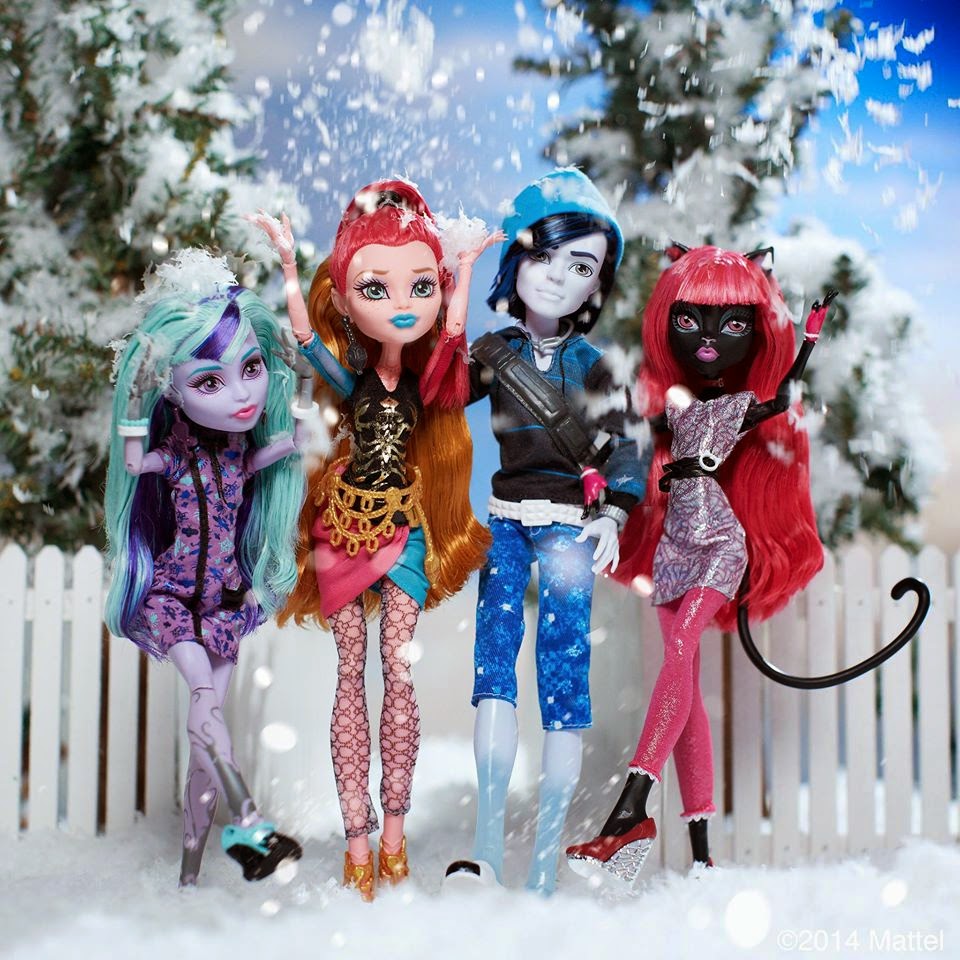 Monster HighPretty Foto Navideña de Monster High