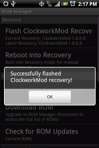 comment installer cwm recovery galaxy s